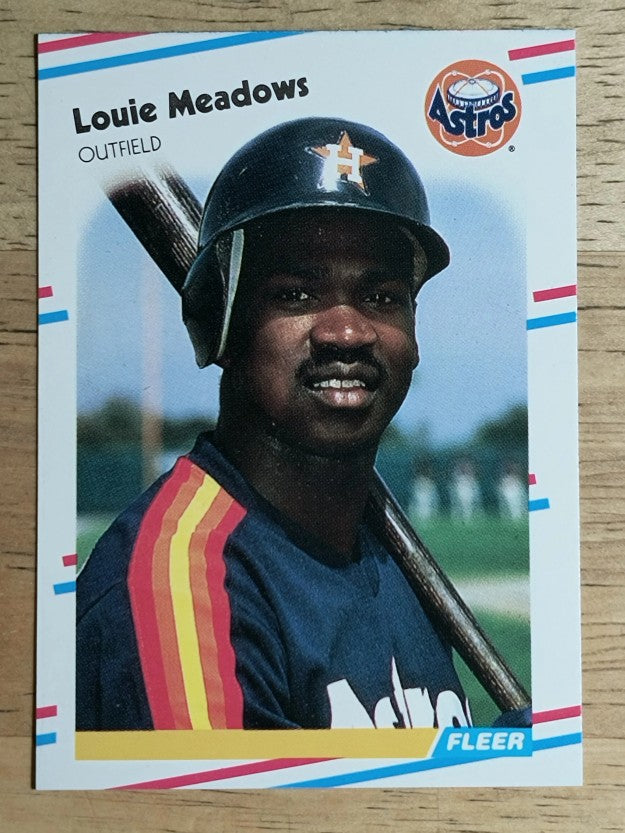 1988 Fleer Update #U92 Louie Meadows XRC