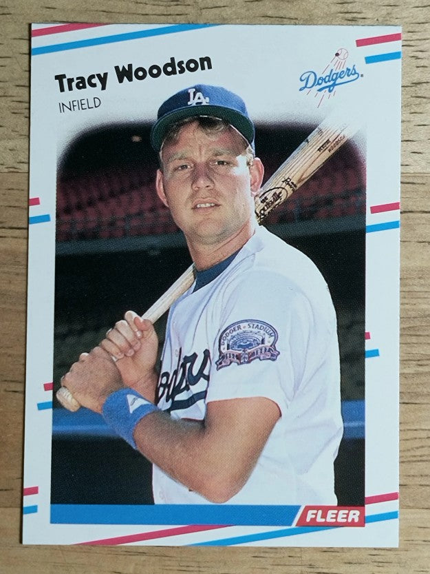 1988 Fleer Update #U98 Tracy Woodson XRC