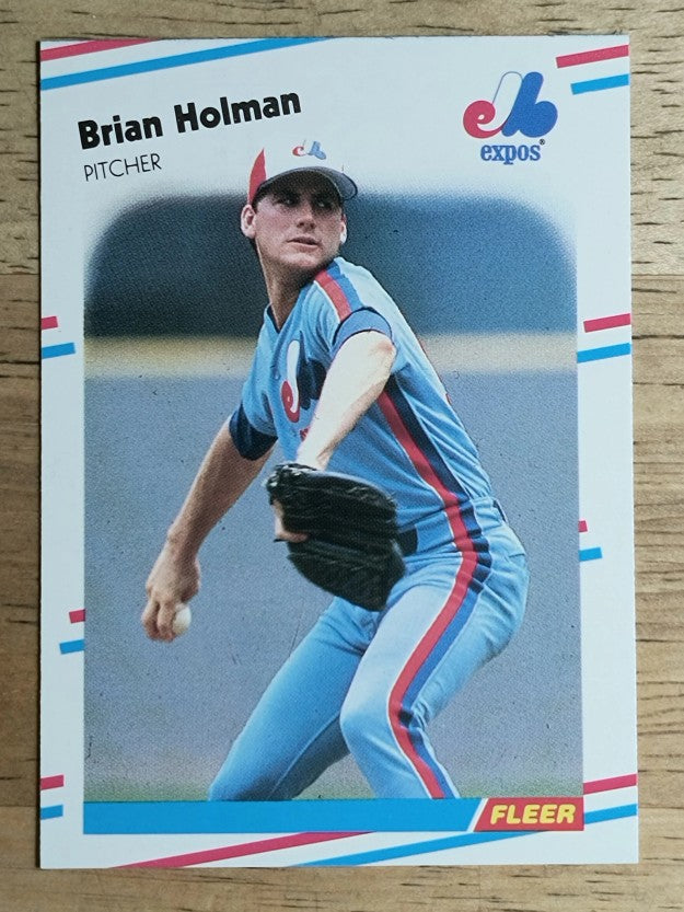 1988 Fleer Update #U100 Brian Holman XRC