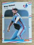 1988 Fleer Update #U100 Brian Holman XRC