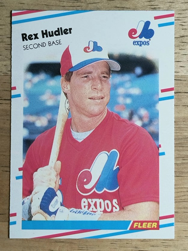 1988 Fleer Update #U101 Rex Hudler