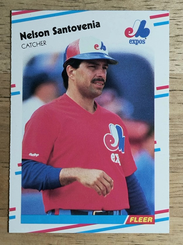 1988 Fleer Update #U103 Nelson Santovenia