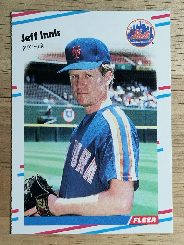 1988 Fleer Update #U105 Jeff Innis