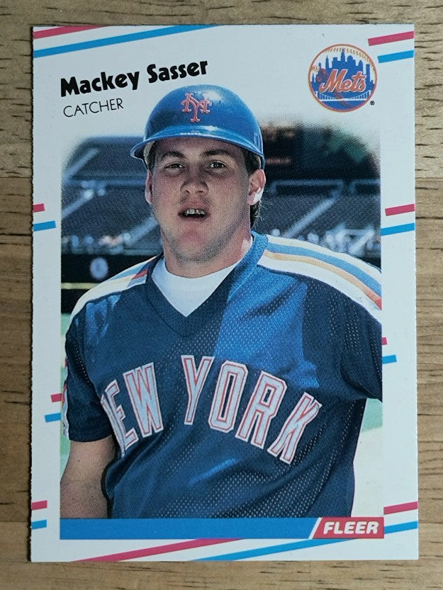 1988 Fleer Update #U106 Mackey Sasser XRC