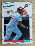 1988 Fleer Update #U107 Phil Bradley