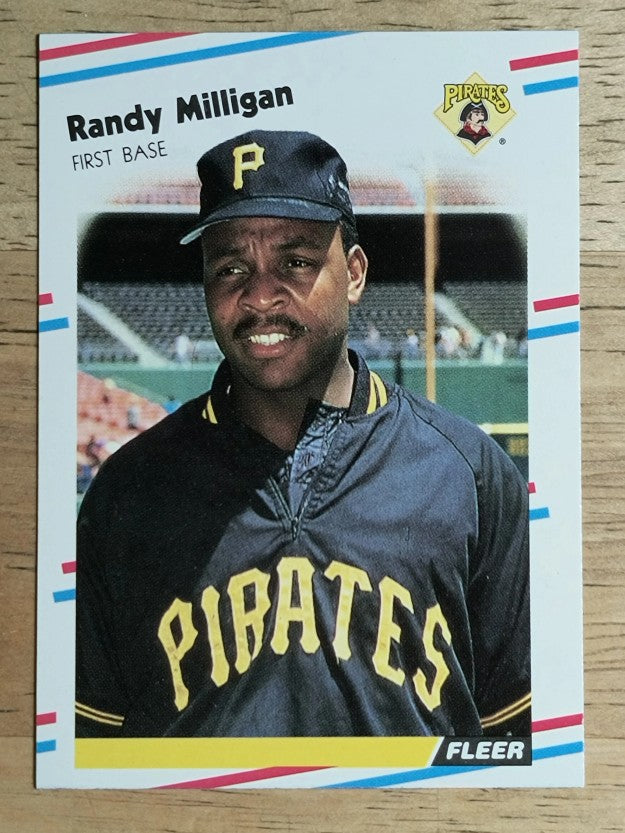 1988 Fleer Update #U115 Randy Milligan XRC