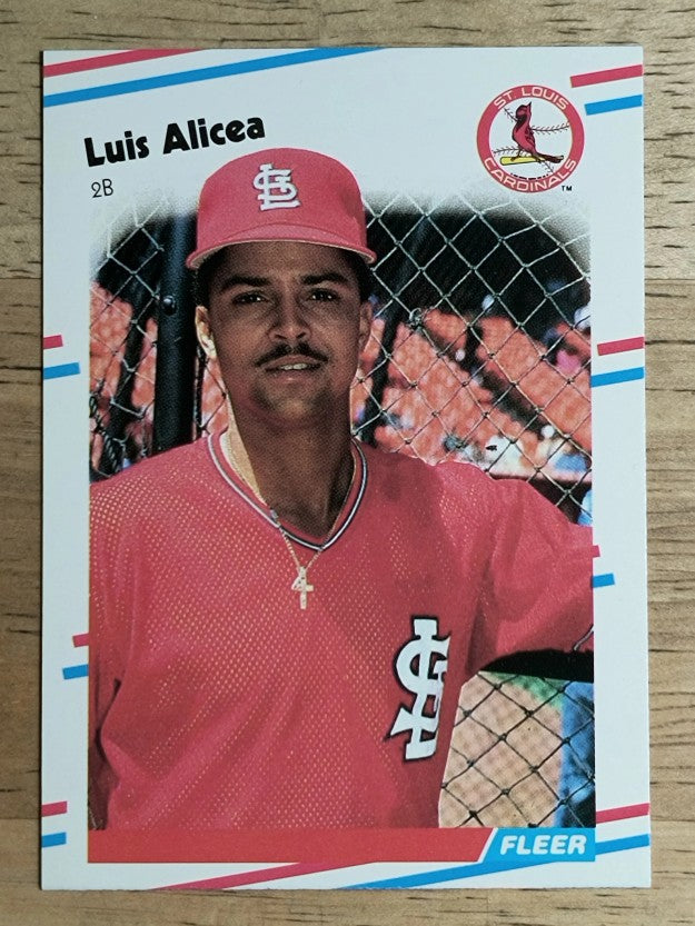 1988 Fleer Update #U116 Luis Alicea XRC