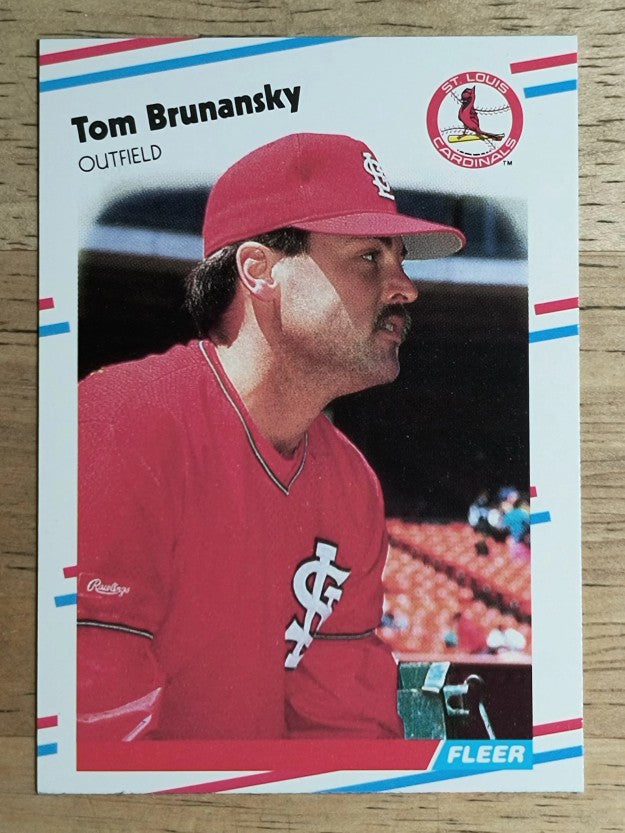 1988 Fleer Update #U117 Tom Brunansky