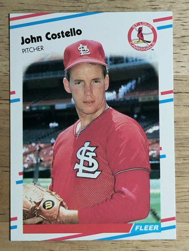1988 Fleer Update #U118 John Costello XRC