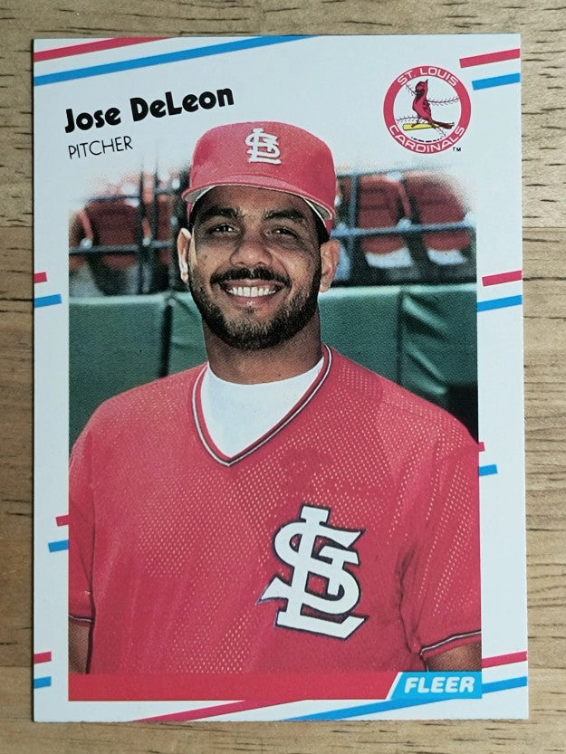 1988 Fleer Update #U119 Jose DeLeon