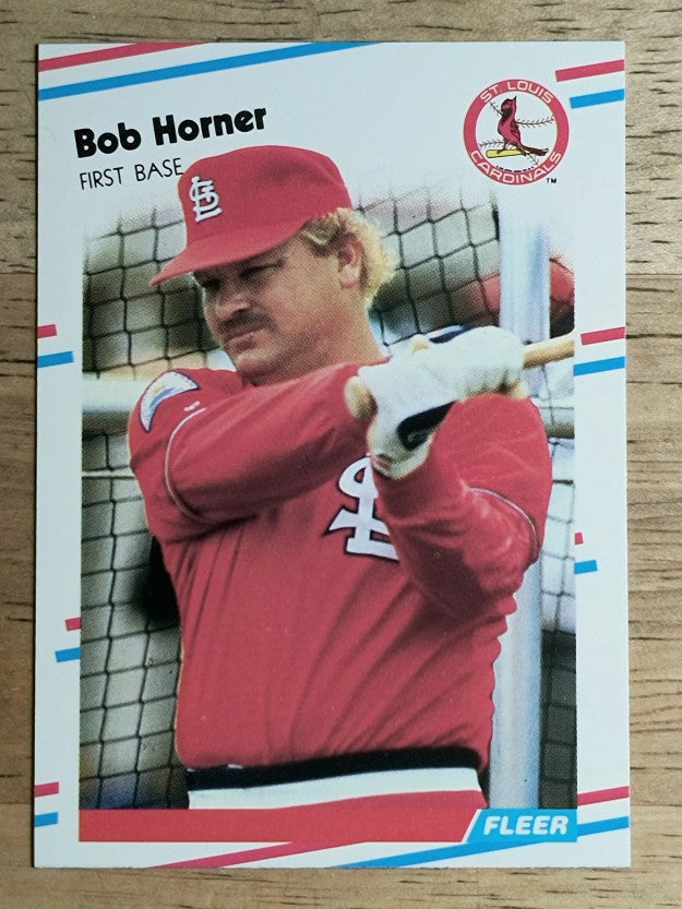 1988 Fleer Update #U120 Bob Horner