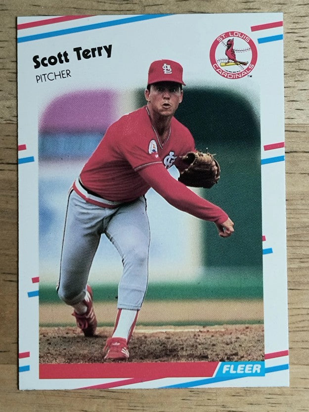 1988 Fleer Update #U121 Scott Terry