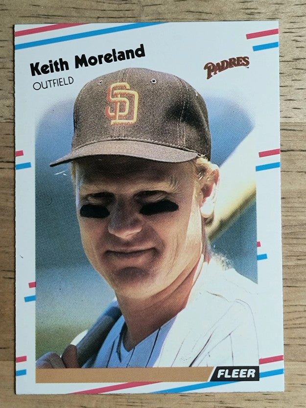 1988 Fleer Update #U124 Keith Moreland