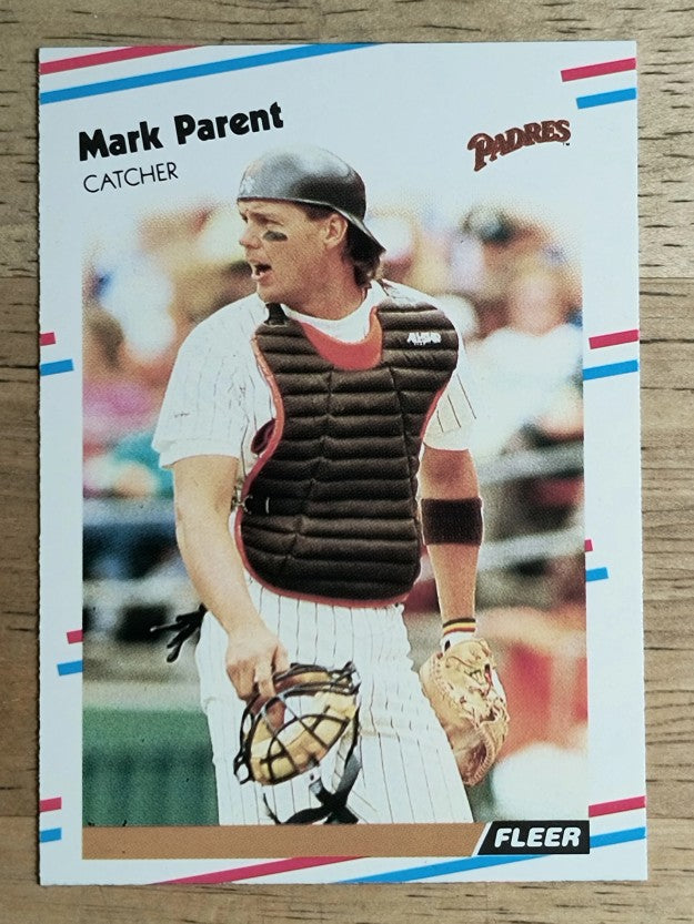 1988 Fleer Update #U125 Mark Parent XRC