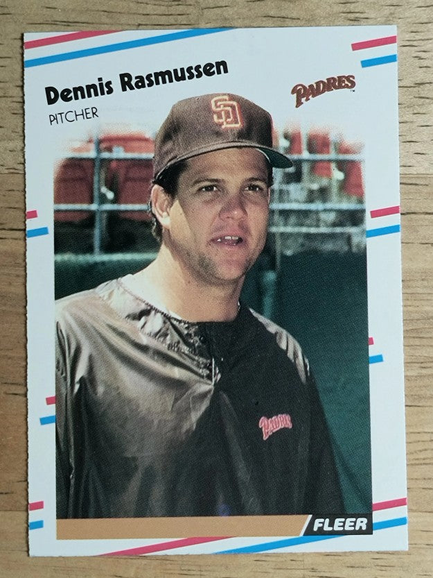 1988 Fleer Update #U126 Dennis Rasmussen