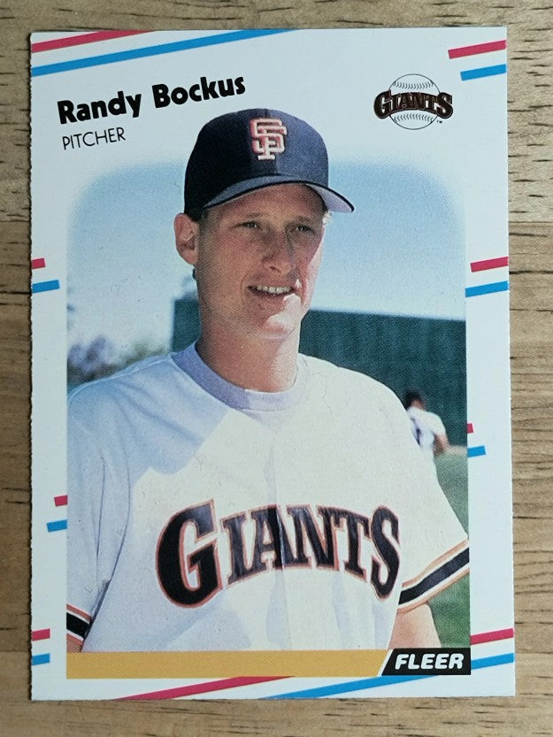 1988 Fleer Update #U127 Randy Bockus