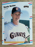 1988 Fleer Update #U127 Randy Bockus