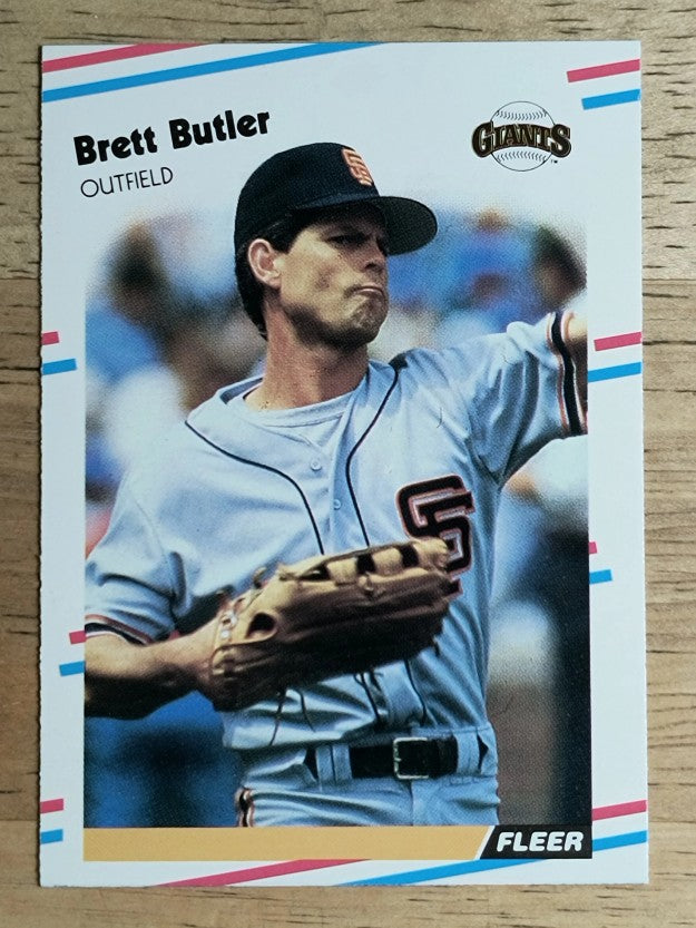 1988 Fleer Update #U128 Brett Butler