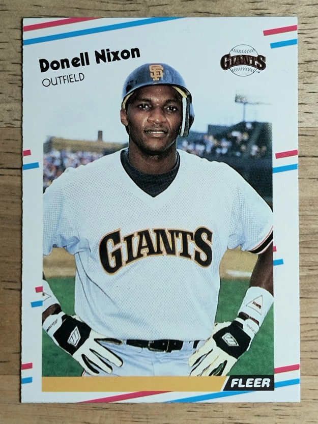 1988 Fleer Update #U129 Donell Nixon