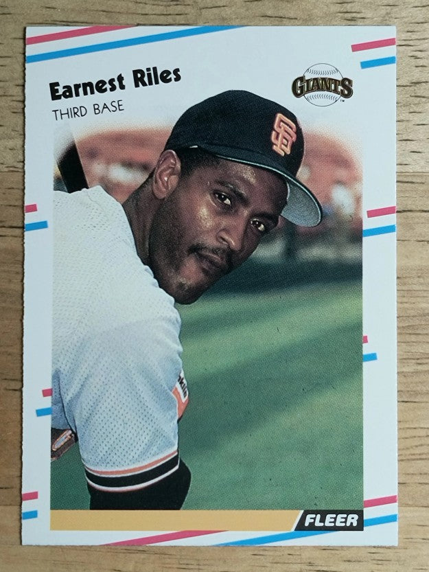 1988 Fleer Update #U130 Earnest Riles