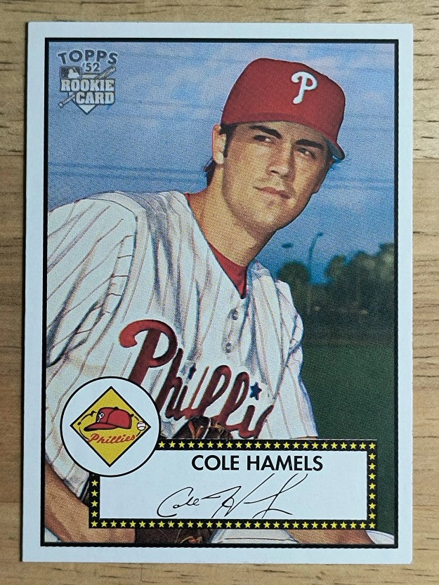 2006 Topps '52 #225B Cole Hamels 52 Logo
