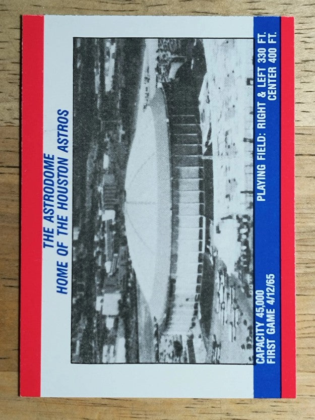 1988 Fleer Team Stickers #19 Cincinnati Reds/California Angles/Stadium variation
