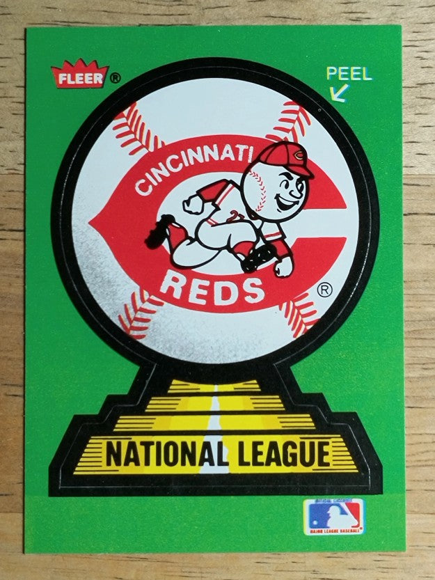 1988 Fleer Team Stickers #20 Cincinnati Reds/Logo