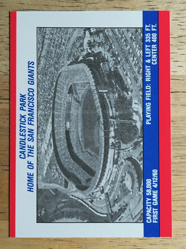1988 Fleer Team Stickers #66 San Francisco Giants/Logo
