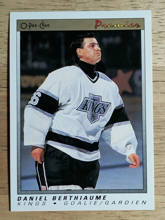1990-91 OPC Premier #5 Daniel Berthiaume