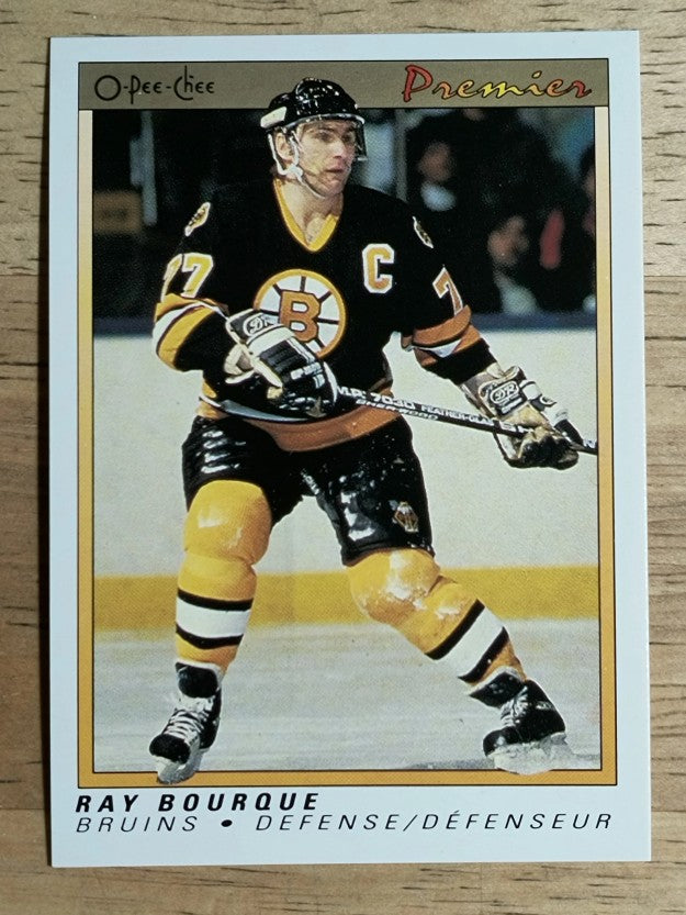 1990-91 OPC Premier #9 Ray Bourque
