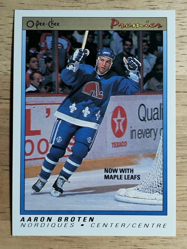1990-91 OPC Premier #10 Aaron Broten