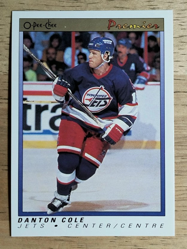 1990-91 OPC Premier #17 Danton Cole RC
