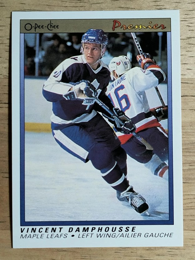 1990-91 OPC Premier #21 Vincent Damphousse
