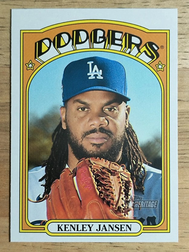 2021 Topps Heritage #143 Kenley Jansen