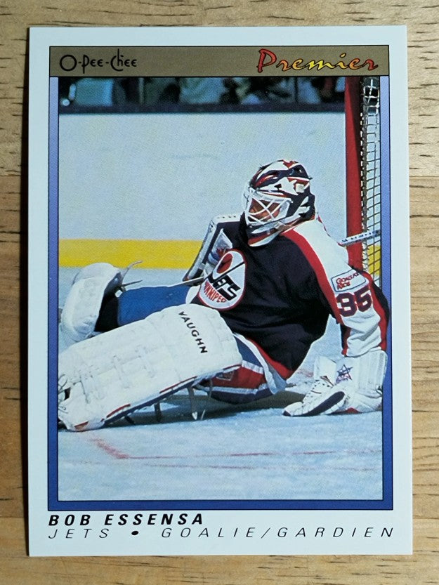 1990-91 OPC Premier #29 Bob Essensa RC