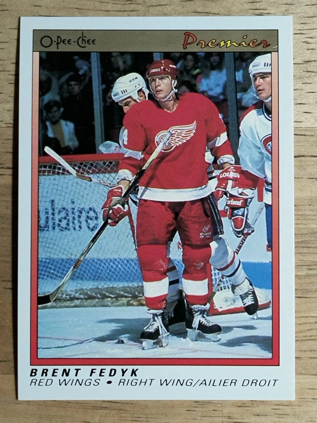 1990-91 OPC Premier #31 Brent Fedyk RC