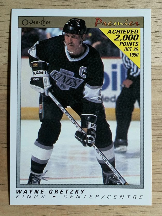 1990-91 OPC Premier #38 Wayne Gretzky