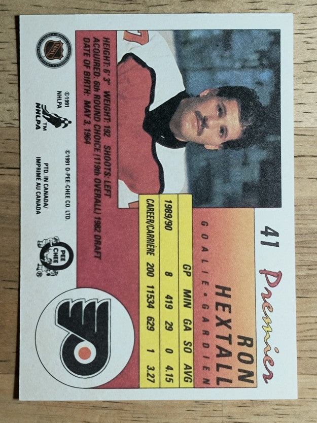 1990-91 OPC Premier #41 Ron Hextall