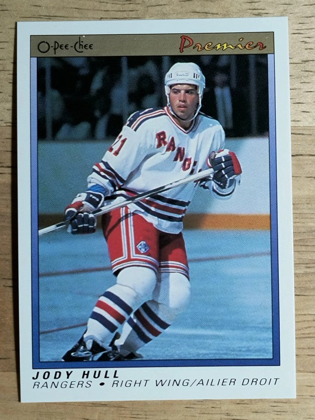 1990-91 OPC Premier #46 Jody Hull RC