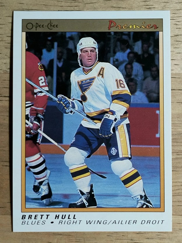 1990-91 OPC Premier #47 Brett Hull