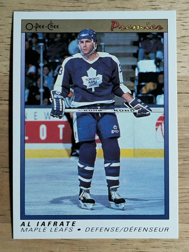 1990-91 OPC Premier #48 Al Iafrate