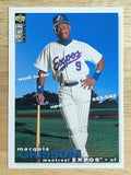 1995 Collector's Choice Trade Cards #TC3 Marquis Grissom