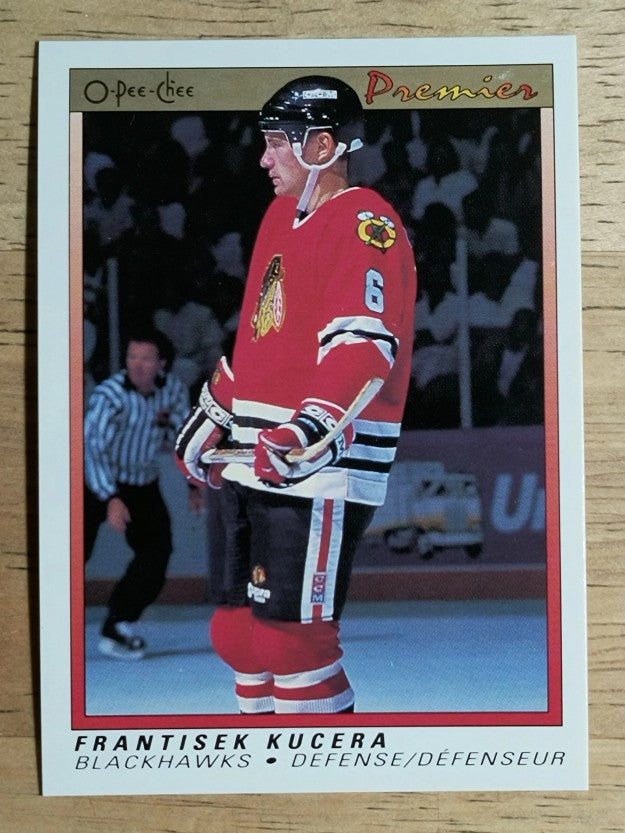 1990-91 OPC Premier #53 Frantisek Kucera RC