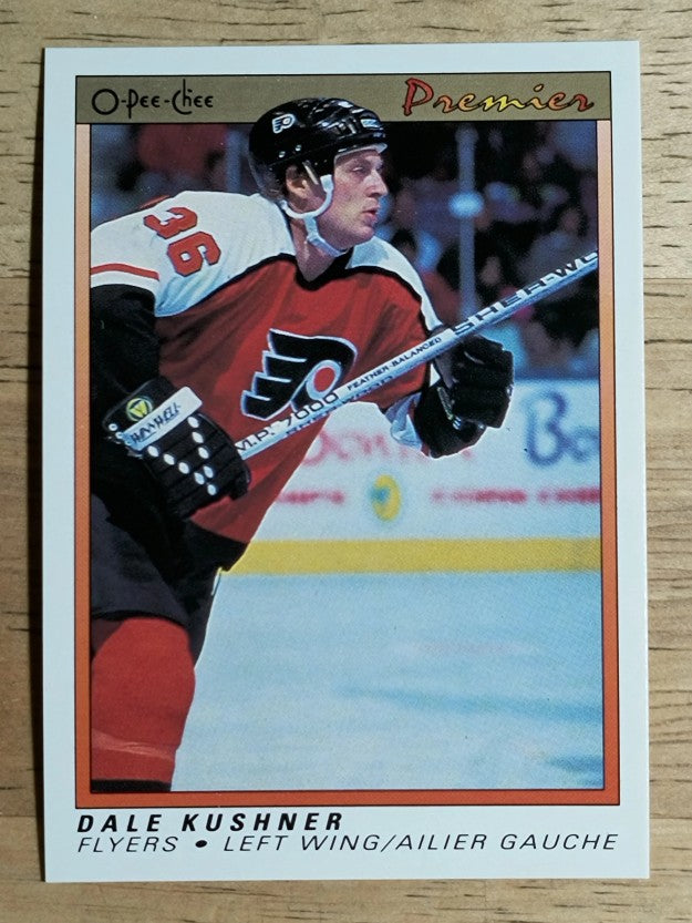1990-91 OPC Premier #54 Dale Kushner RC