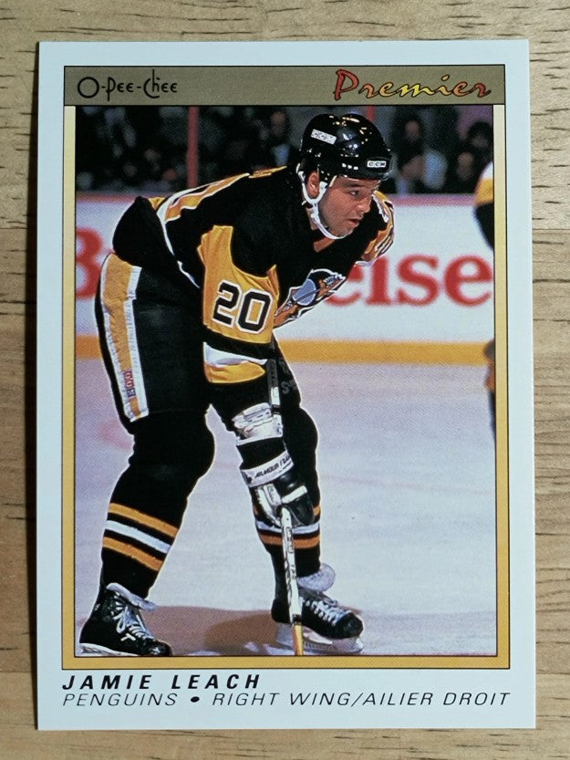 1990-91 OPC Premier #60 Jamie Leach RC