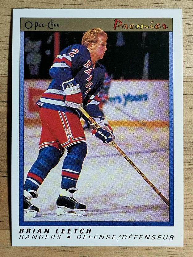1990-91 OPC Premier #61 Brian Leetch