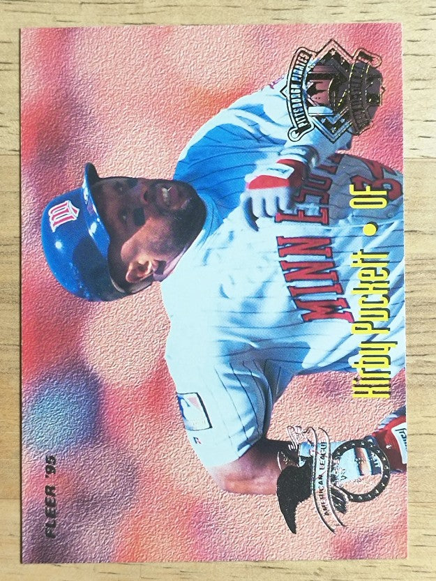 1995 Fleer All-Stars #8 Kirby Puckett/David Justice