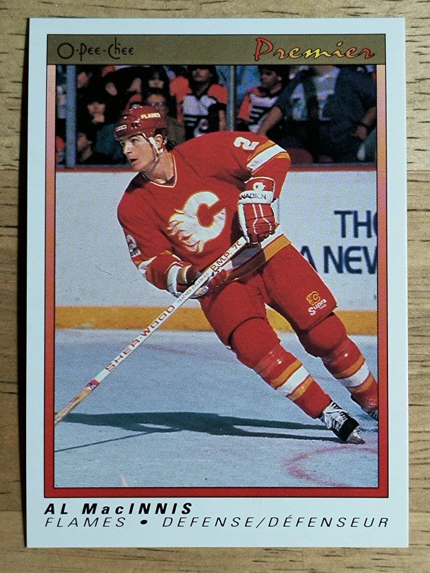 1990-91 OPC Premier #65 Al MacInnis