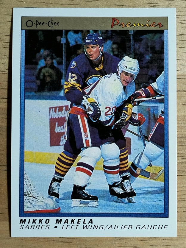 1990-91 OPC Premier #66 Mikko Makela