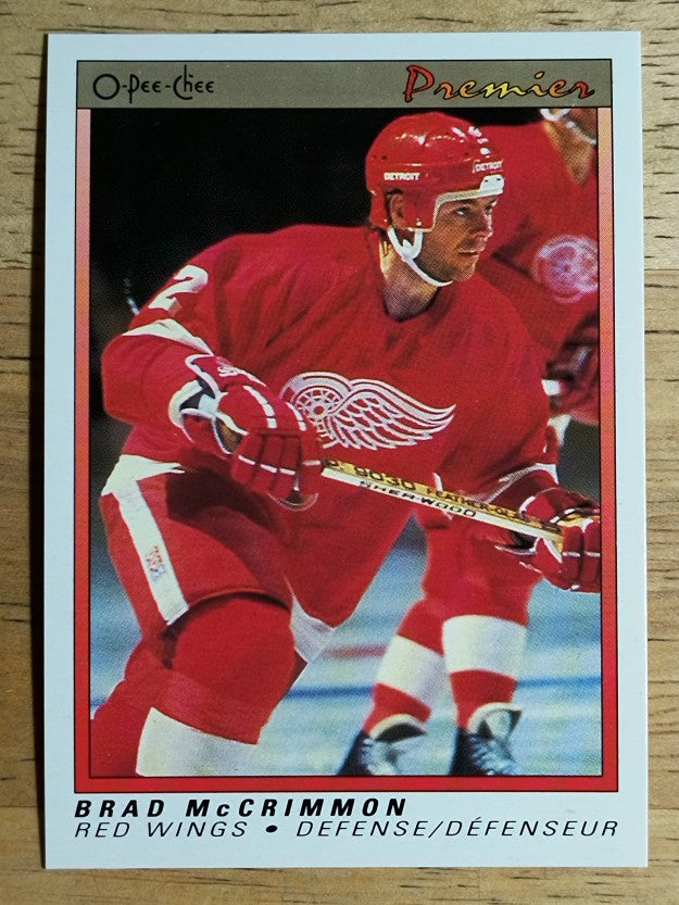 1990-91 OPC Premier #69 Brad McCrimmon